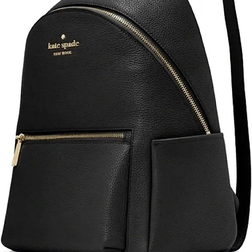 Kate Spade medium dome pebbled leather backpack, new with tags, dust bag